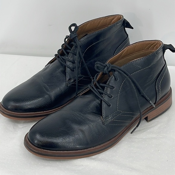SONOMA SIZE 8.5 Men\'s Black Leather Ankle Boots main image 5